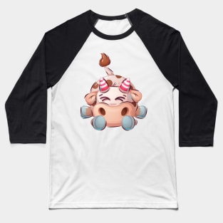 Cute Cow Baseball T-Shirt